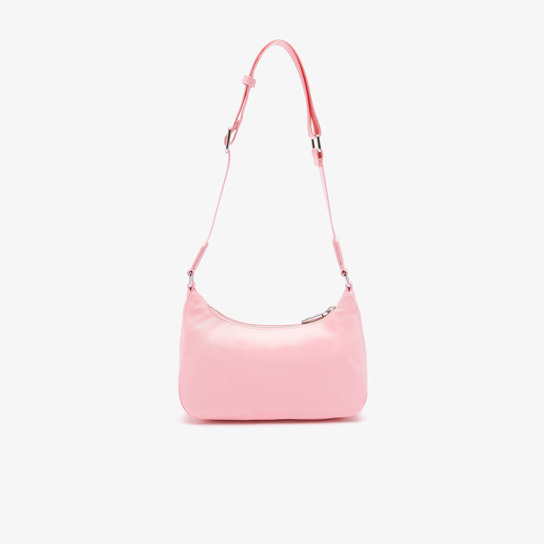 حقيبة كتف نايلون بحلية تمساح وحمالة بشعار الماركة للجنسين حقيبة كتف نايلون بحلية تمساح وحمالة بشعار الماركة للجنسين