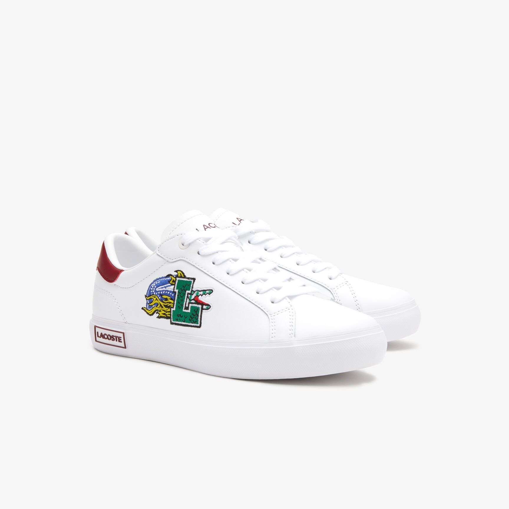 Women's Lacoste Powercourt Leather Sneakers Women's Lacoste Powercourt Leather Sneakers