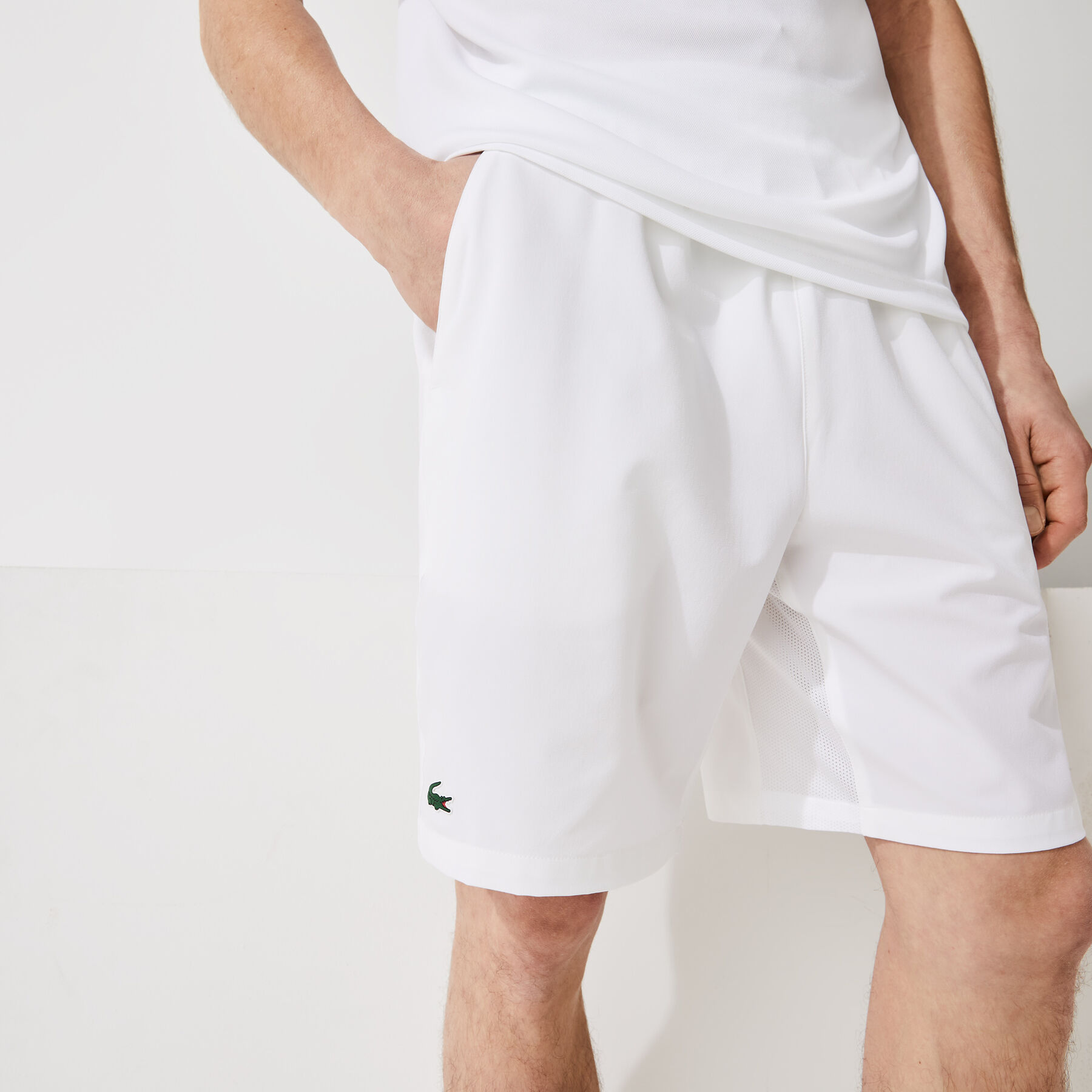شورت تنس مرن مجموعة Lacoste SPORT للرجال لاكوست شورت تنس مرن مجموعة lacoste sport للرجال