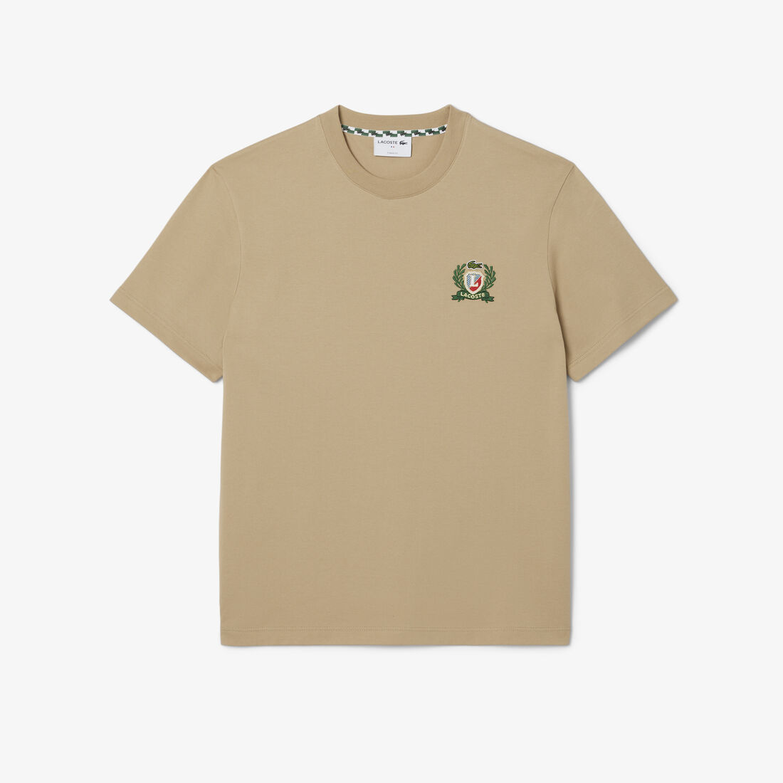 French Made Embroidered Badge T-shirt - TH0027-00-02S