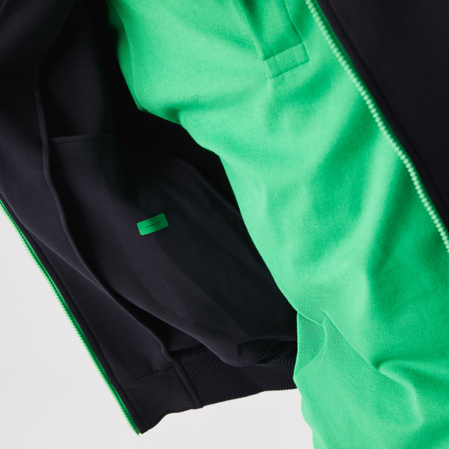 Men’s Quilted Sleeve Bimaterial Teddy Jacket Men’s Quilted Sleeve Bimaterial Teddy Jacket