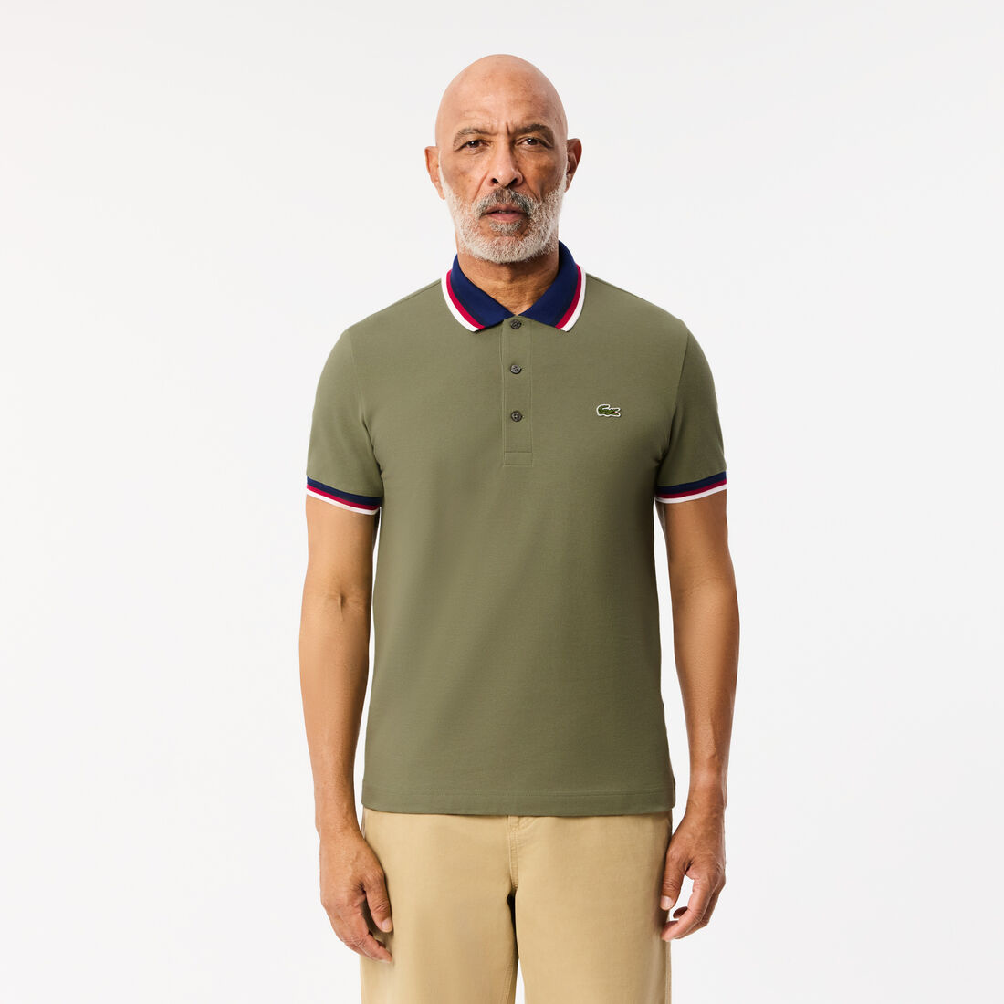 Regular Fit Contrast Collar Polo Shirt - PH3461-00-BMY