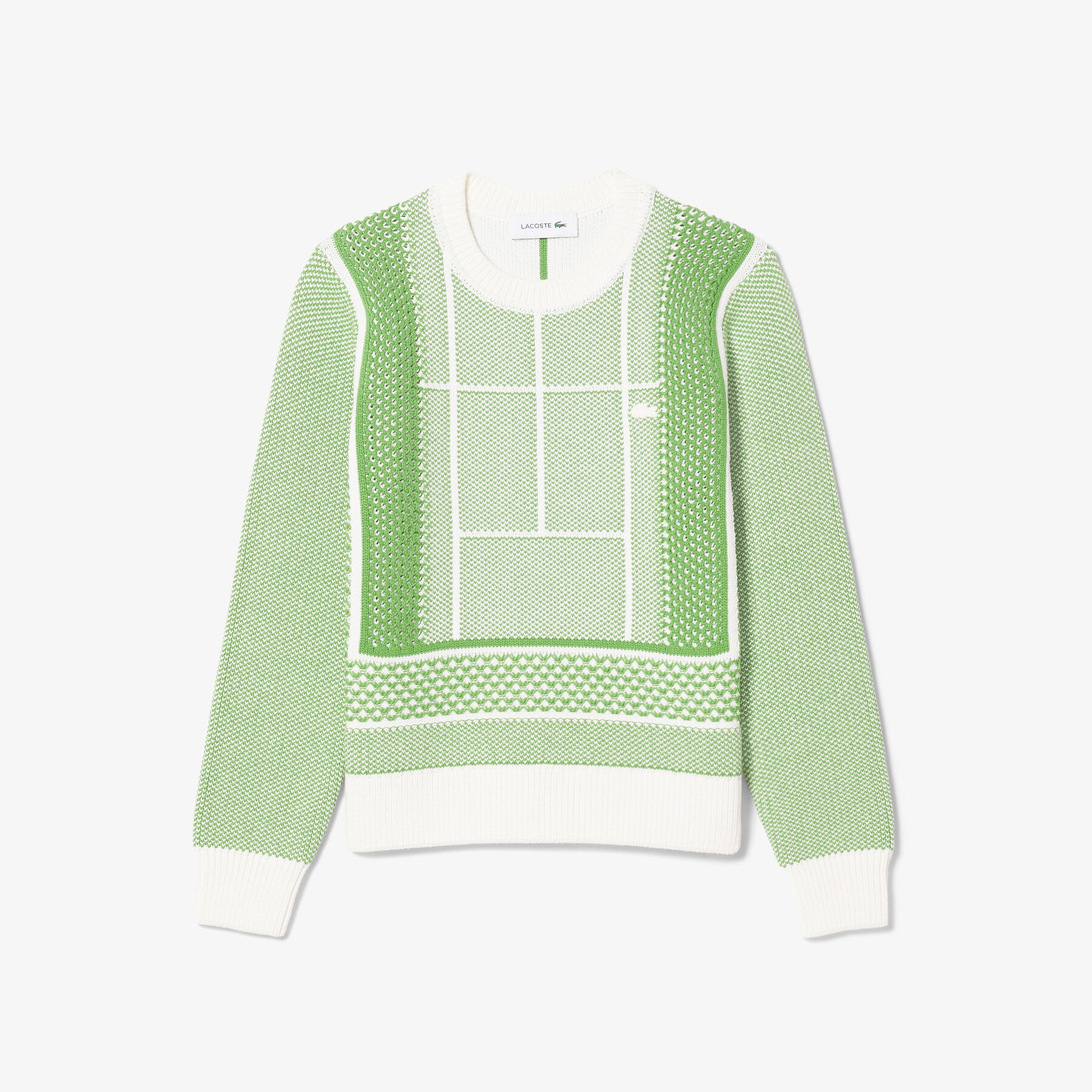 سترة جاكار برسومات ملعب التنس Tennis Court Graphic Jacquard Sweater - AF9867-00-4IN