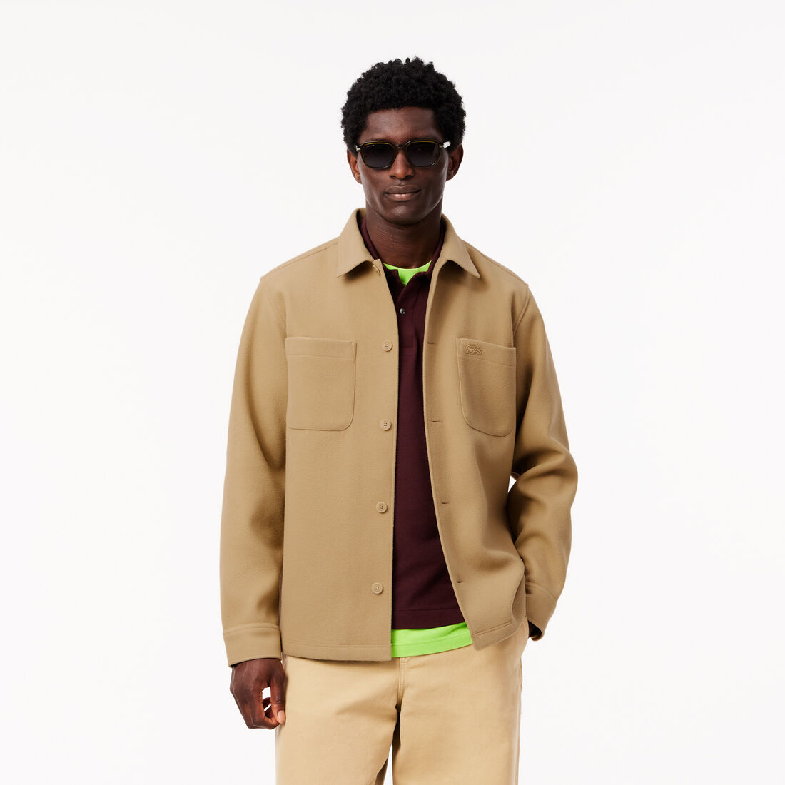 Oversized Flannel Overshirt - CH3466-00-02S