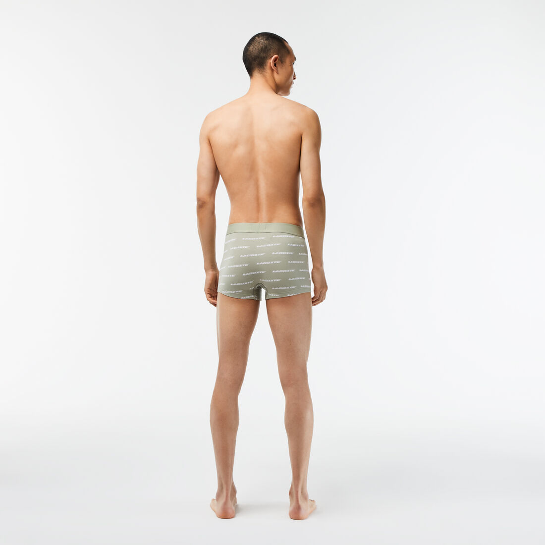 Men’s 3-Pack Lacoste Contrast Waist Trunks Men’s 3-Pack Lacoste Contrast Waist Trunks