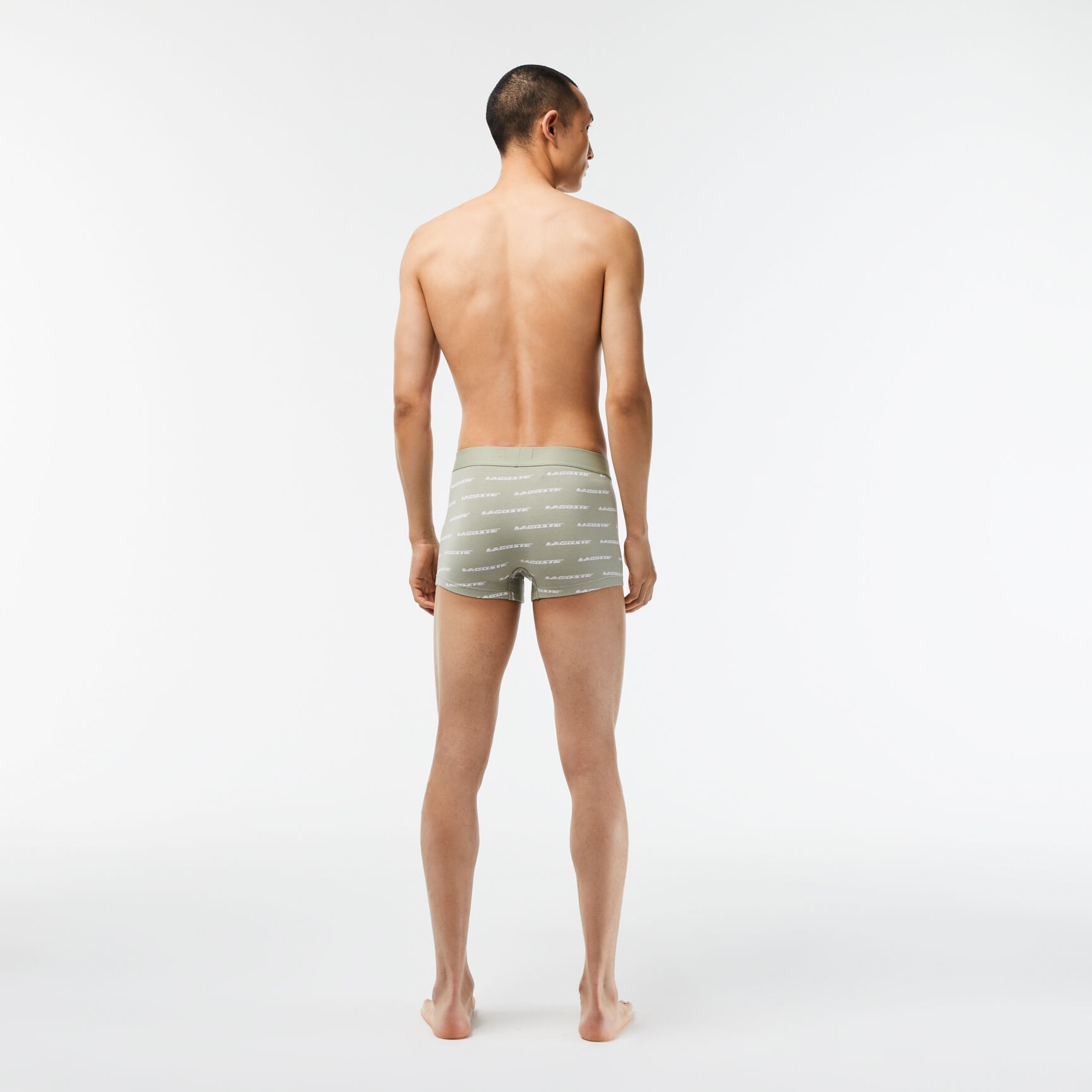 Men’s 3-Pack Lacoste Contrast Waist Trunks Men’s 3-Pack Lacoste Contrast Waist Trunks