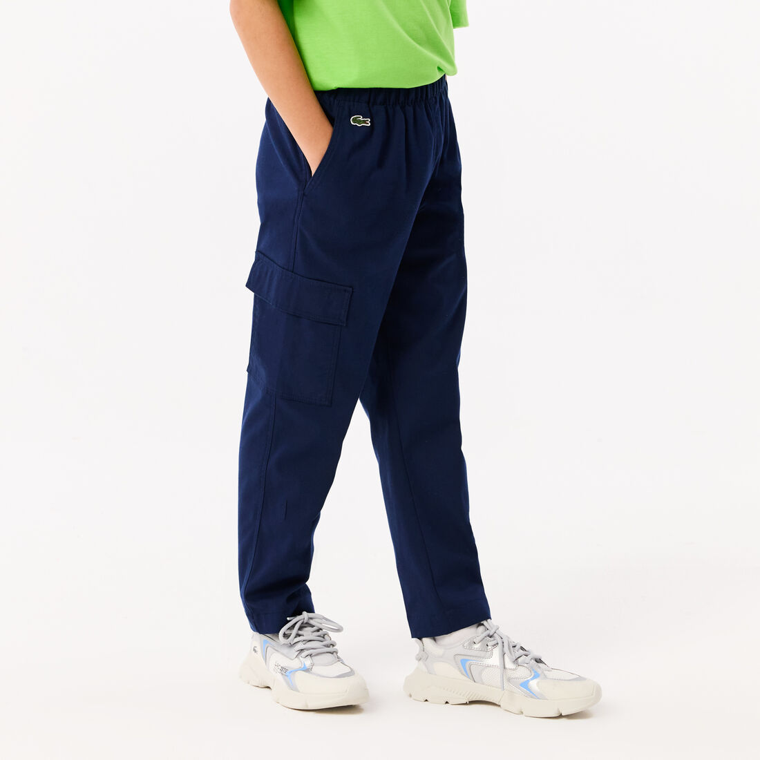 بنطال كارجو خفيف الوزن من القطن الجبردين Lightweight Gabardine Cargo Pants - HJ1282-00-166