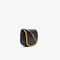 Women's Court Line Contrast Piping Small Hobo Bag Women's Court Line Contrast Piping Small Hobo Bag