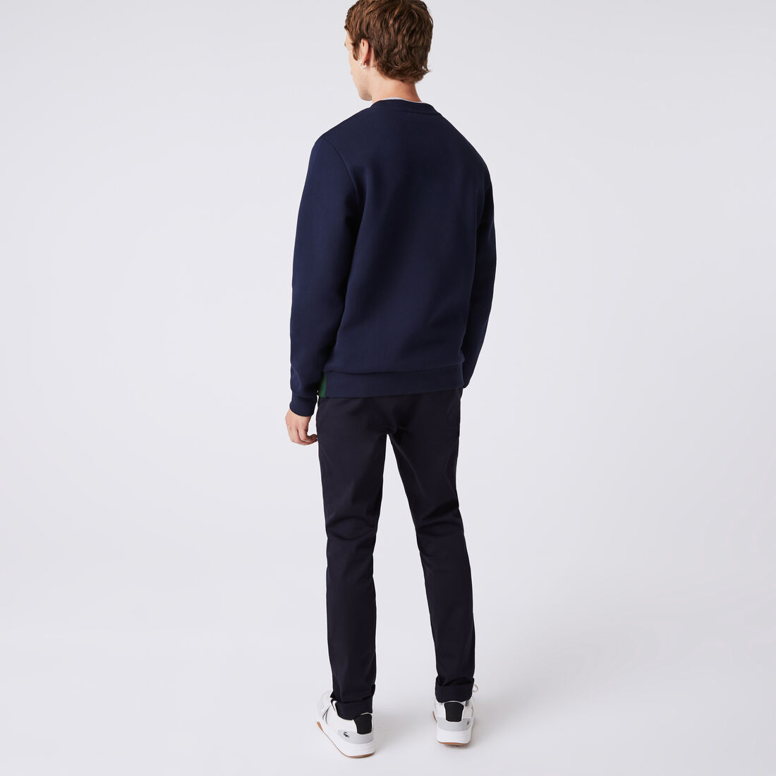 Men’s Lacoste Branded Color-Block Sweatshirt Men’s Lacoste Branded Color-Block Sweatshirt