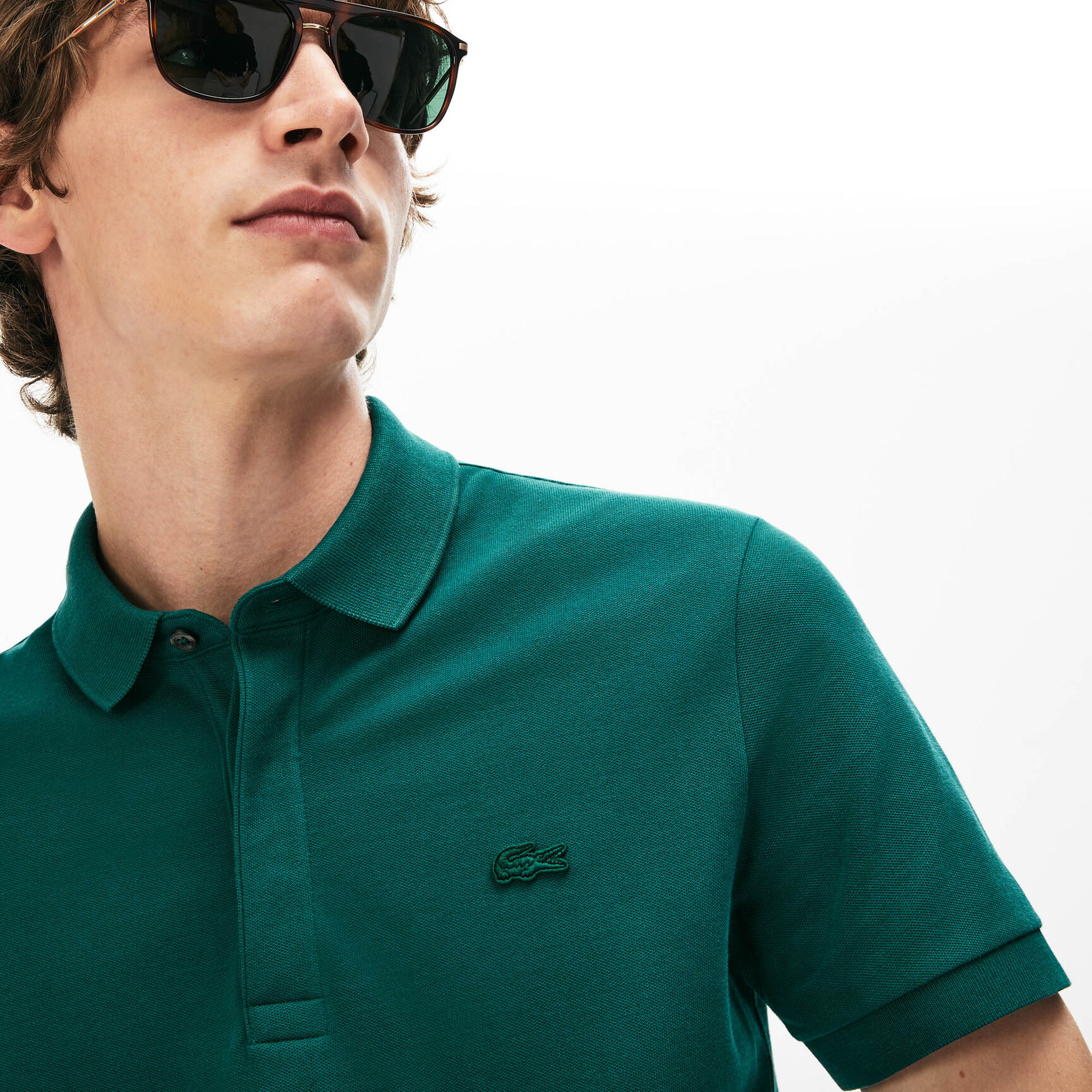 Regular Fit Paris Stretch Pique Polo Shirt