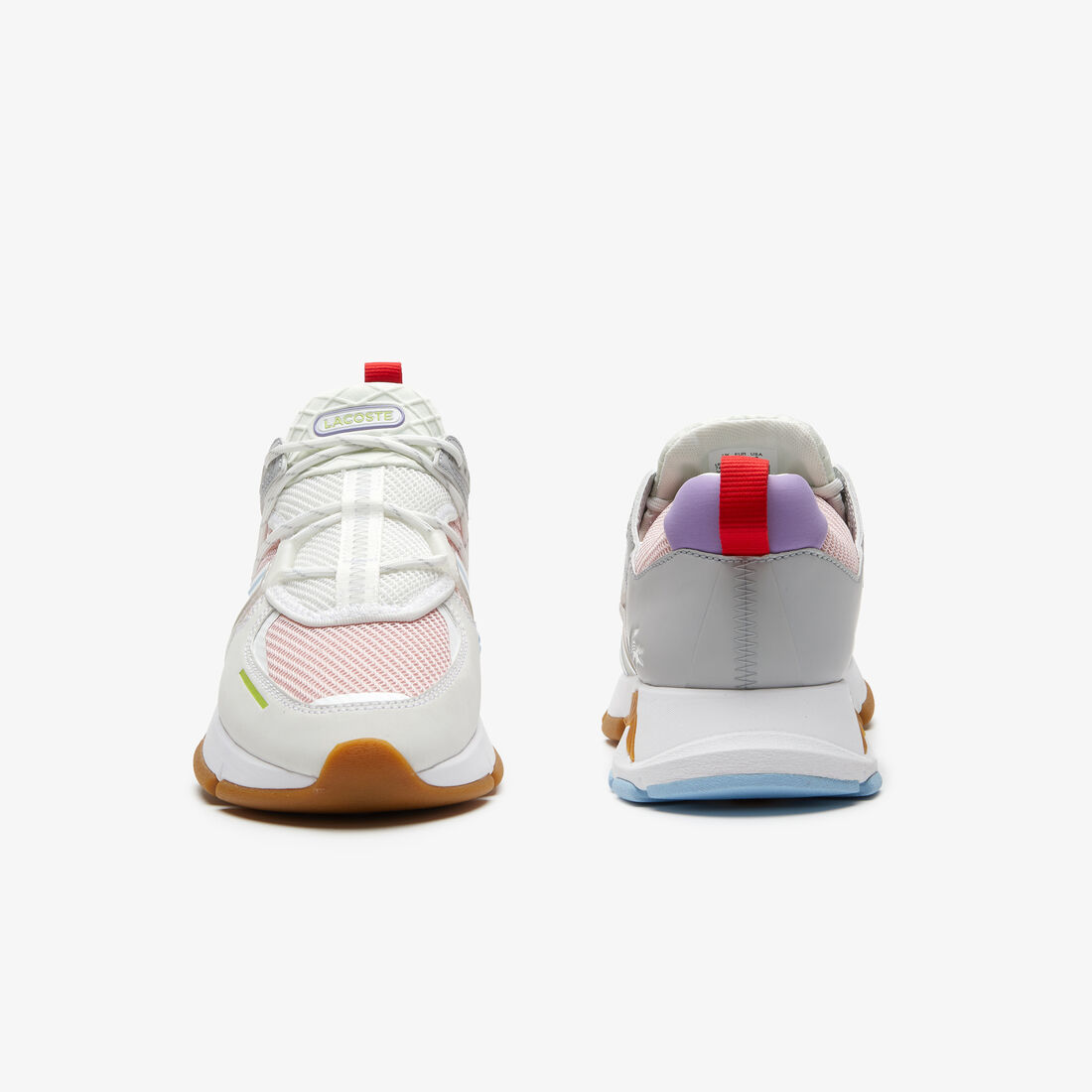 سنيكرز L003 قماش مقسم بألوان فاتحة للنساء سنيكرز L003 قماش مقسم بألوان فاتحة للنساء