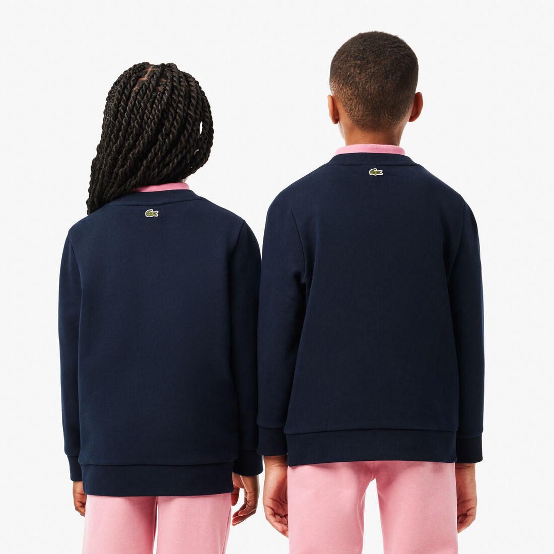 سويت شيرت مطبوع بشعار الماركة Signature Print Sweatshirt - SJ3005-00-166