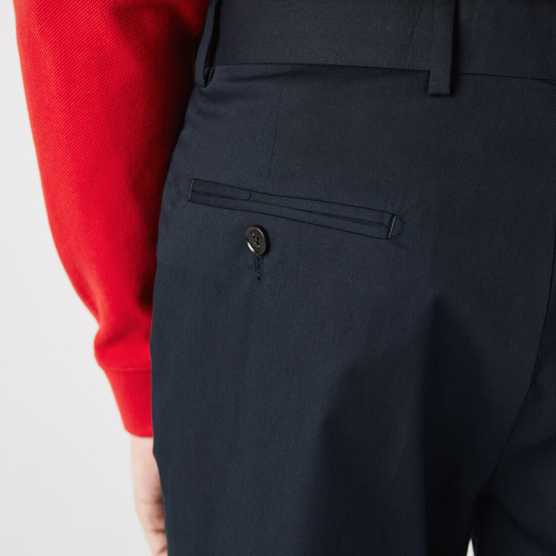 بنطلون تشينو من القطن المرن ذو قصة ضيقة للرجال بنطلون تشينو من القطن المرن ذو قصة ضيقة للرجال