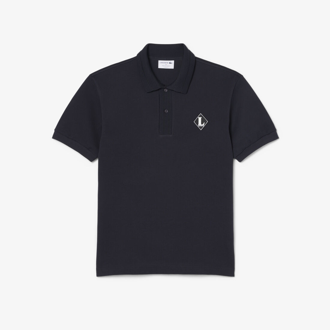French Made Classic Fit Badge Polo Shirt - PH0719-00-350