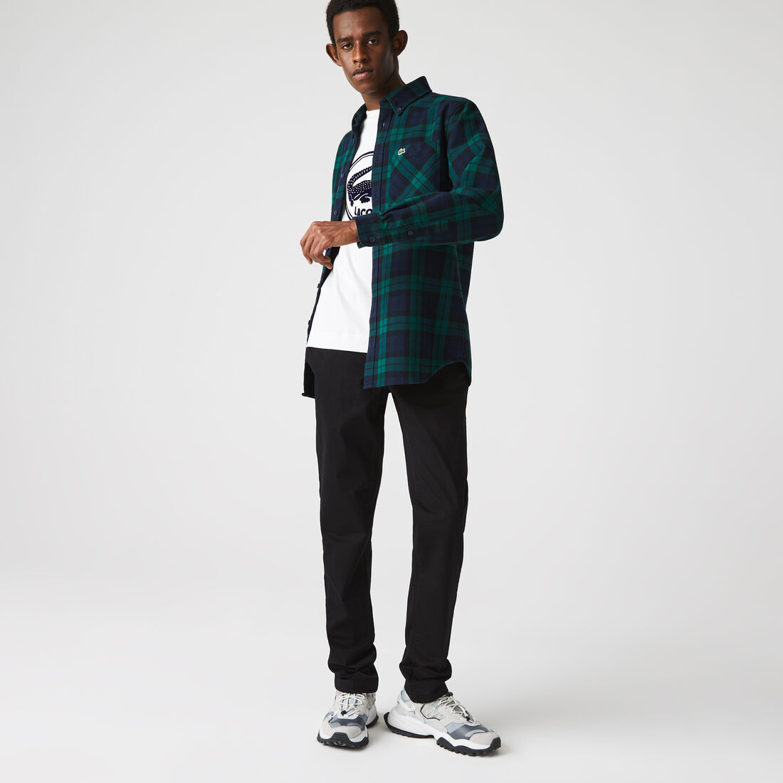 بنطال التشينو من الجبردين المرن بقصة ضيقة للرجال