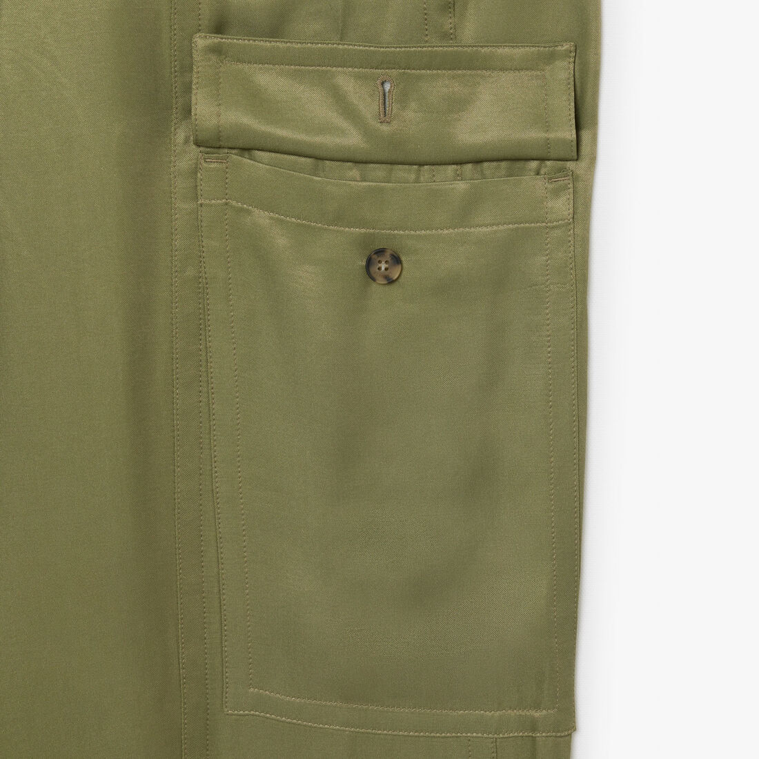 Oversized Satin Cargo Pants Oversized Satin Cargo Pants - HF4002-00-BMY