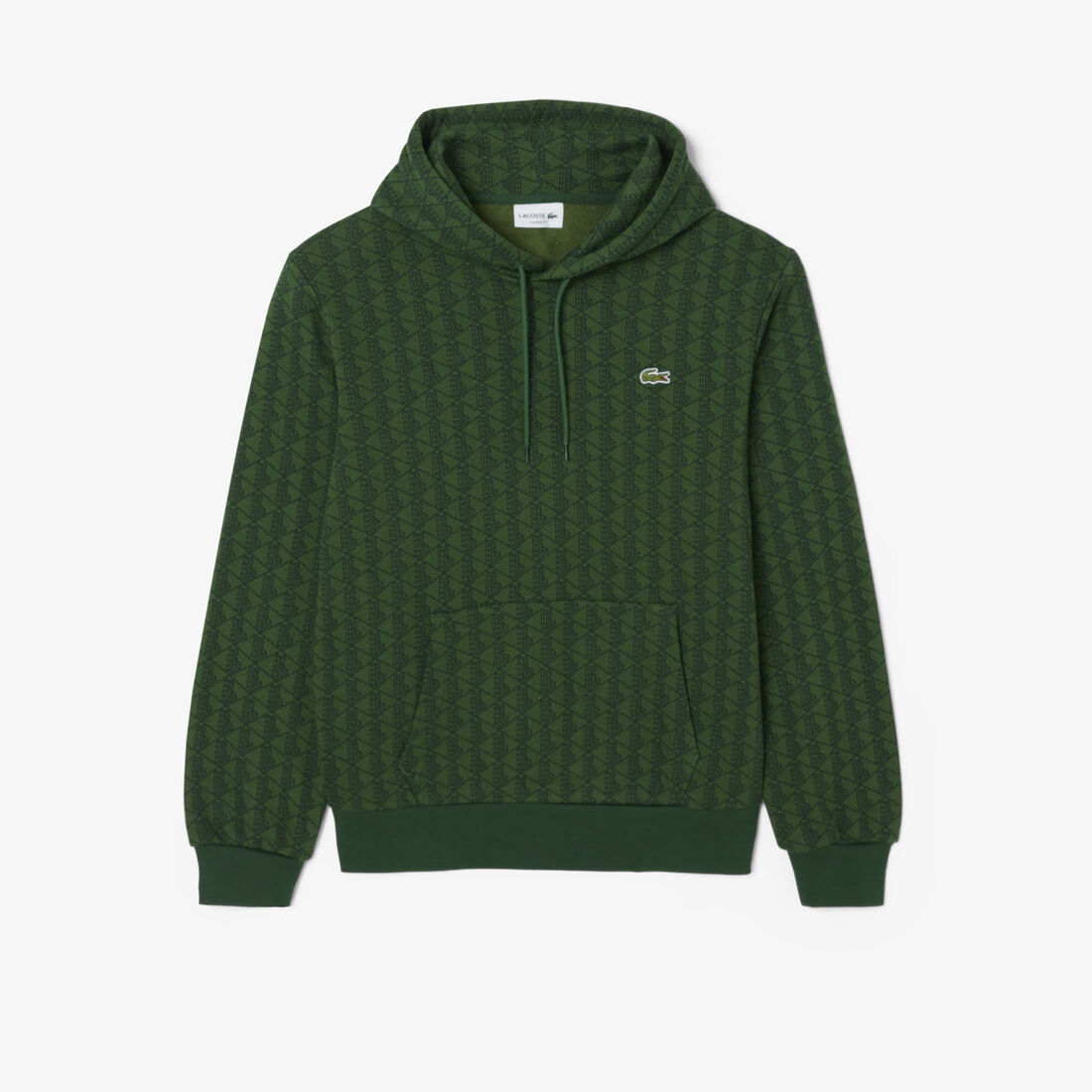 Monogram fleece hoodie Monogram fleece hoodie - SH5885-00-D1R