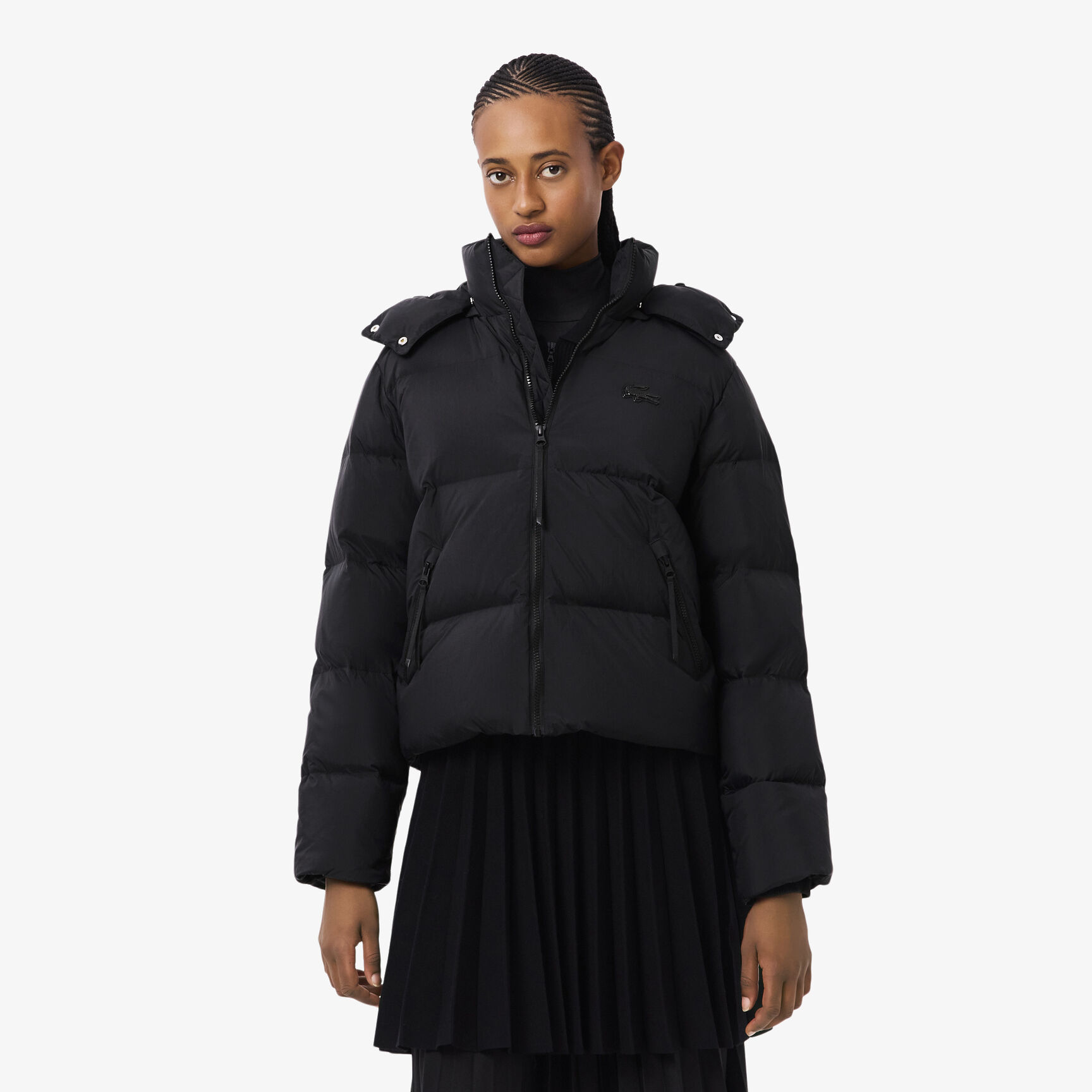 Relaxed Fit Hooded Down Jacket - BF3262-00-031