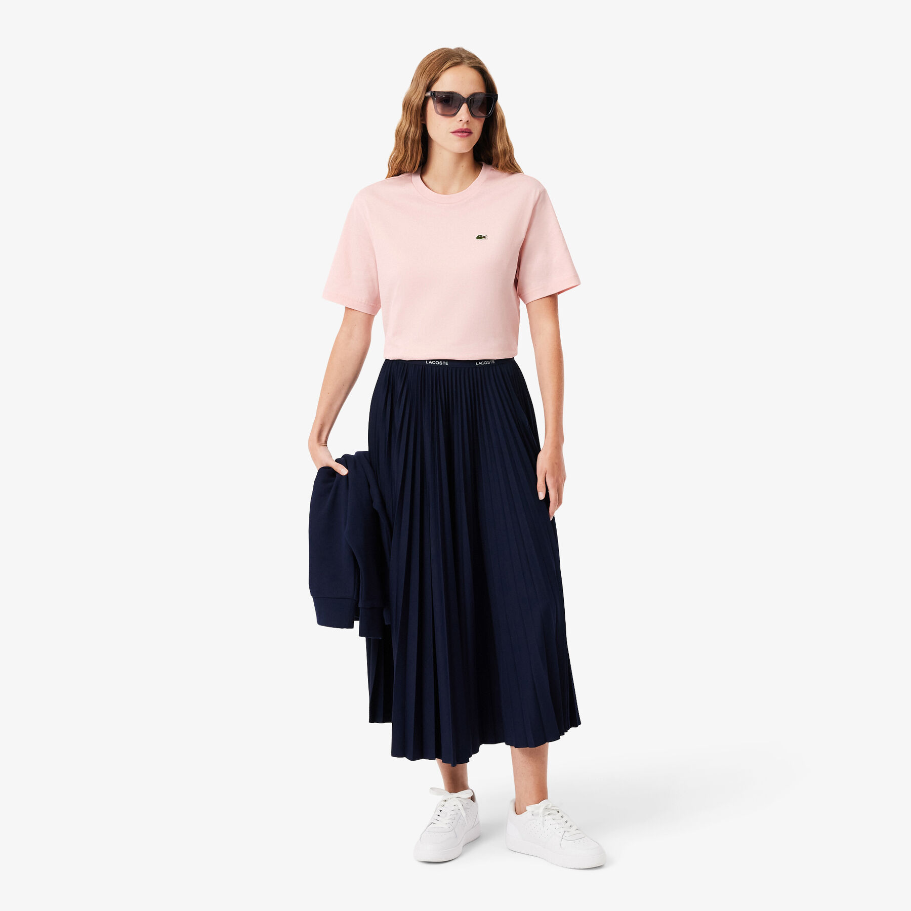 lacoste relaxed fit soft cotton t shirt