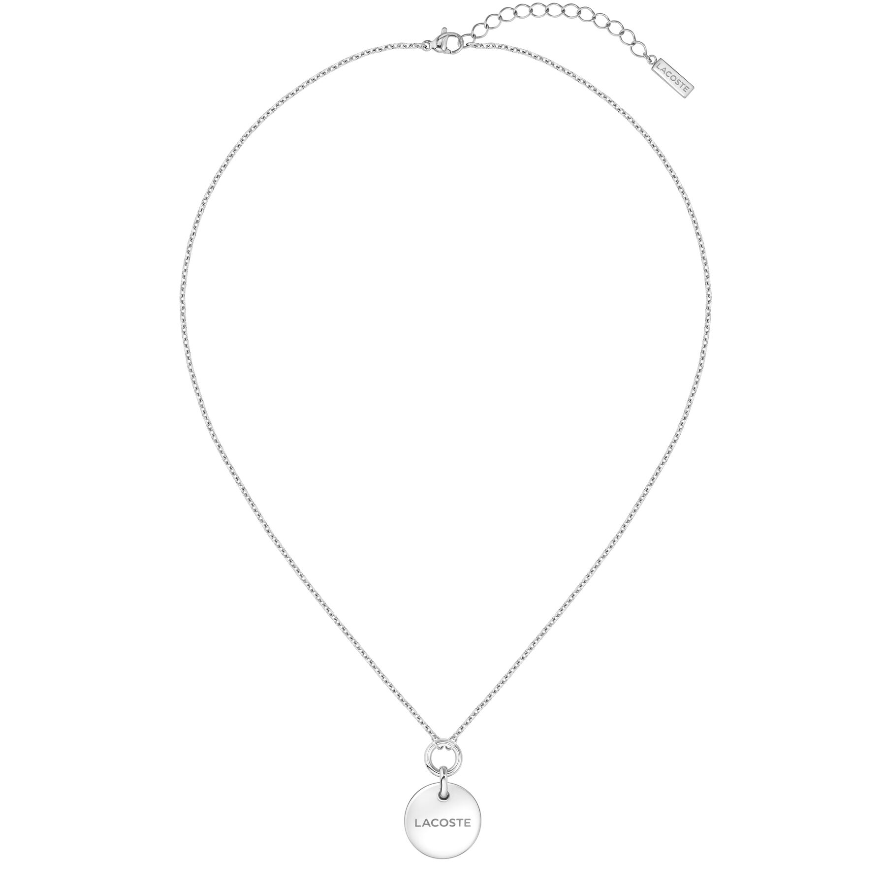 Pendant Necklace - 2040402-SLV
