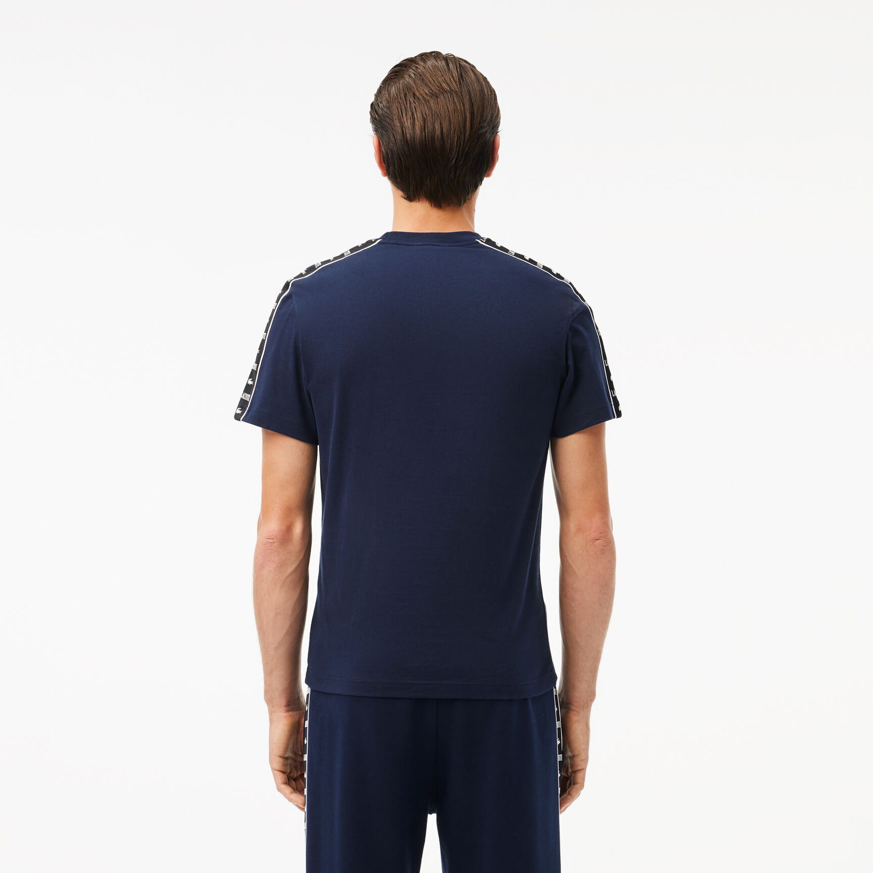 Cotton Jersey Logo Stripe T-shirt Cotton Jersey Logo Stripe T-shirt - TH7404-00-166