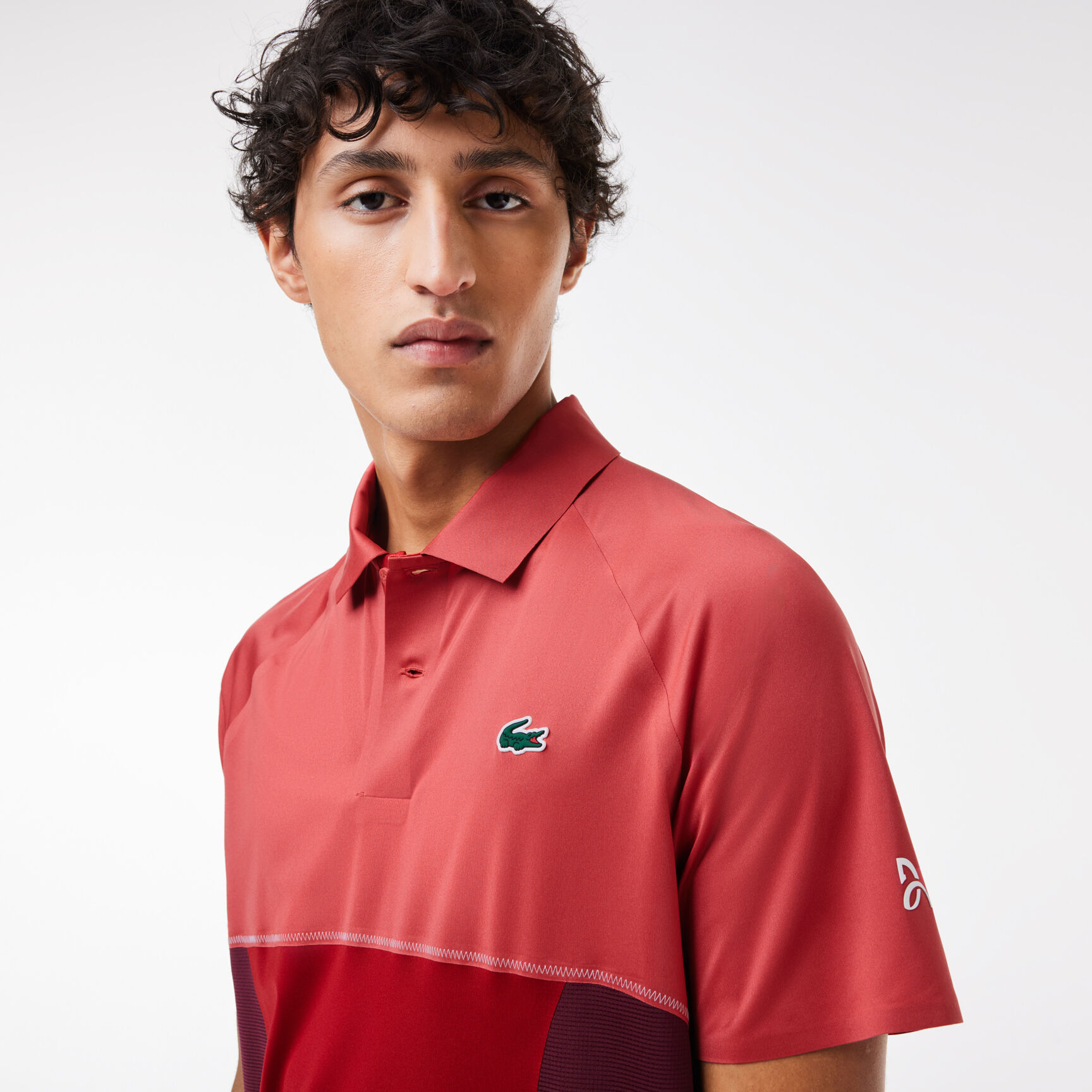 قميص بولو للتنس من لاكوست × نوفاك ديوكوفيتش فائق الجفاف Lacoste x Novak Djokovic Ultra-Dry Tennis Polo Shirt - DH7360-00-IIU