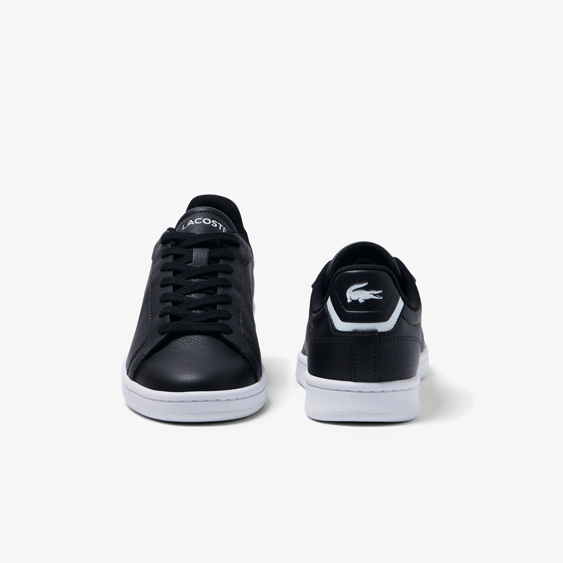 women s lacoste carnaby pro leather trainers