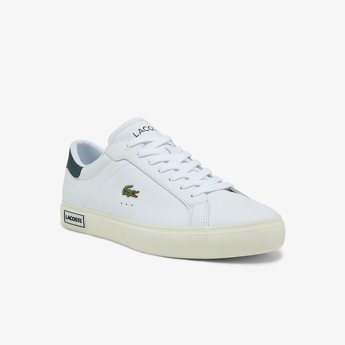Men's Powercourt Smooth Leather Trainers
