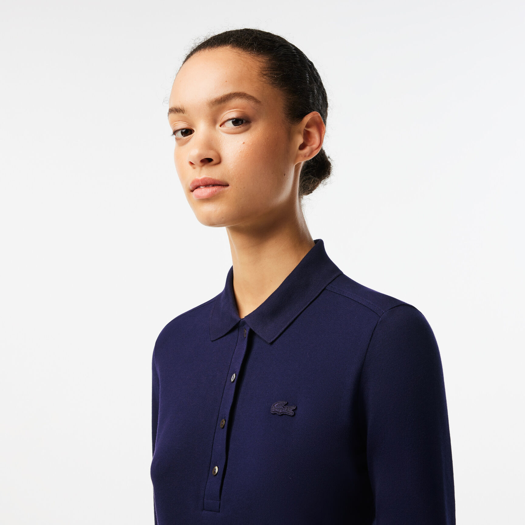 Buy Women's Slim fit Stretch Pique Lacoste Polo Shirt | Lacoste UAE