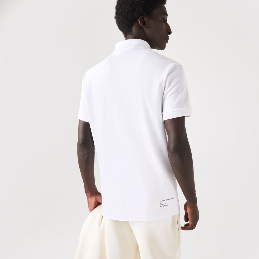 تيشيرت بولو لاكوست بيكيه ميني مطاطي بشعار الماركة للرجال تيشيرت بولو لاكوست بيكيه ميني مطاطي بشعار الماركة للرجال