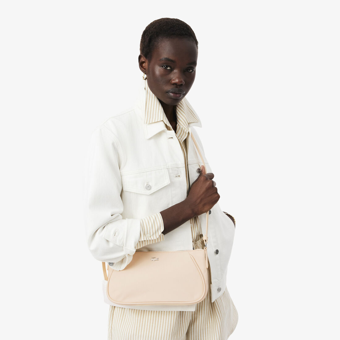 lacoste day in l top shoulder bag