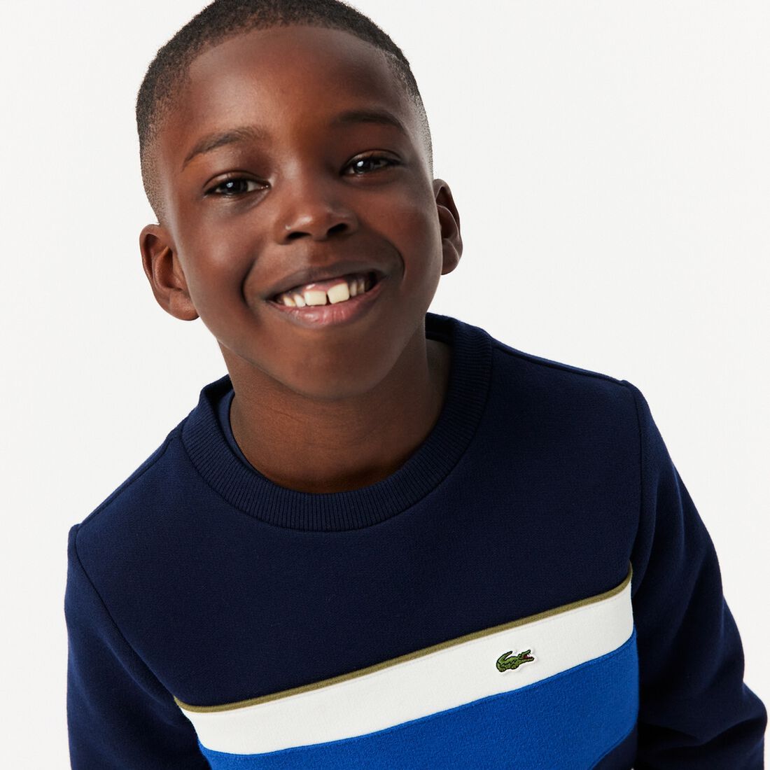 Colour-Block Fleece Sweatshirt Colour-Block Fleece Sweatshirt - SJ0933-00-5IZ