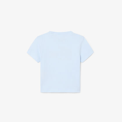 Crocodile Embroidery Cotton T-shirt