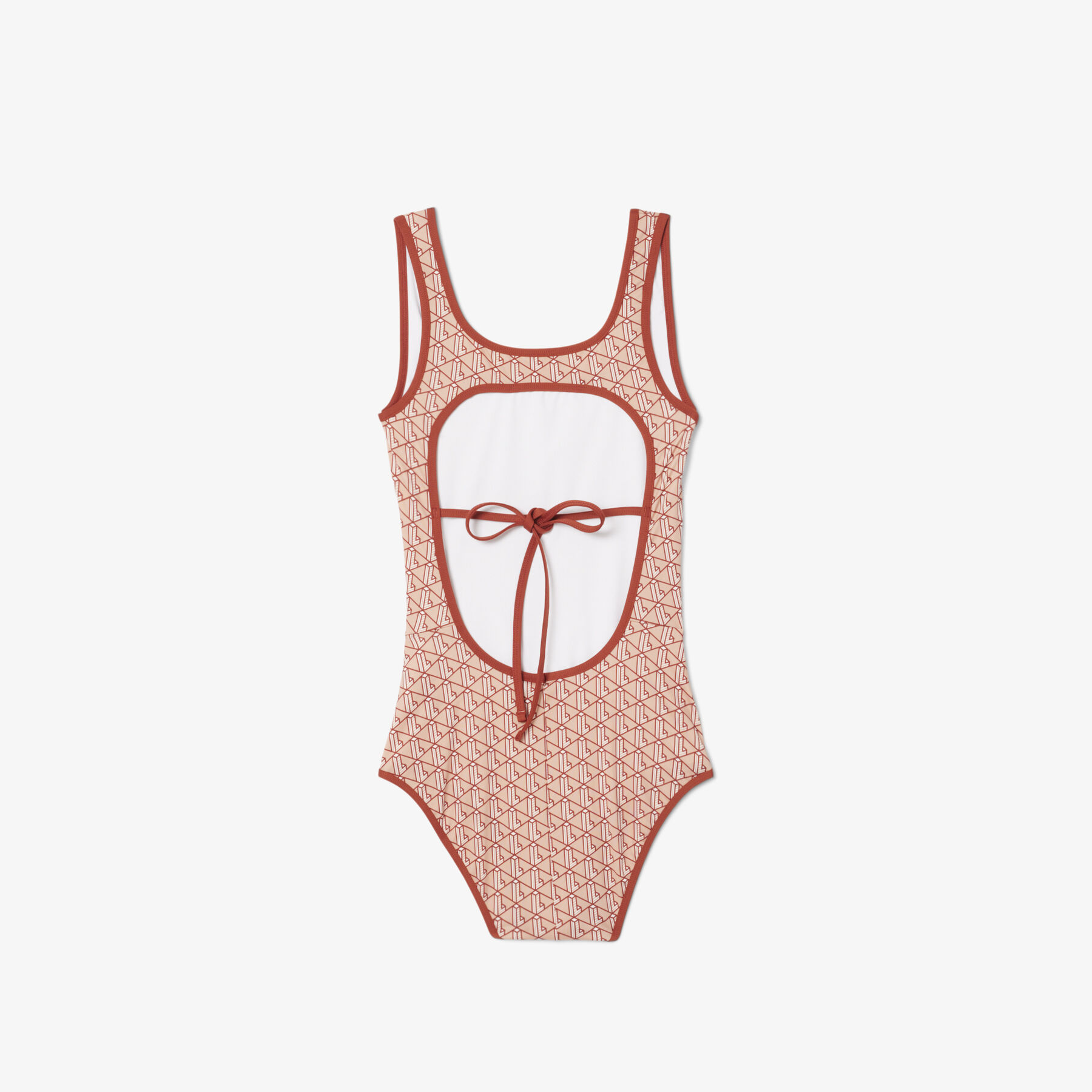 Printed One Piece Swimsuit lacoste printed one piece swimsuit