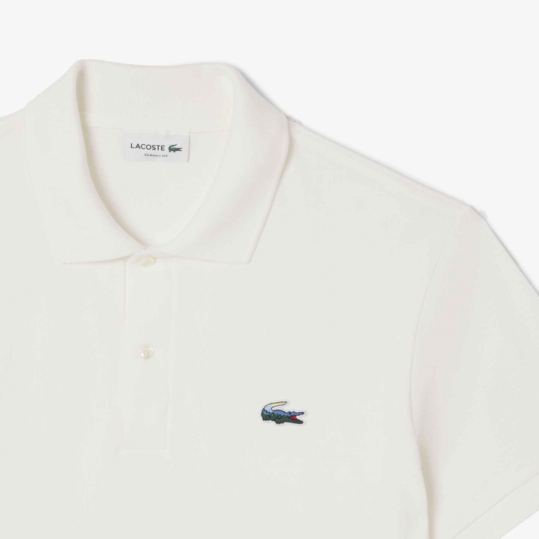 Classic Fit Landscape Crocodile Pique Polo Shirt lacoste classic fit landscape crocodile pique polo shirt