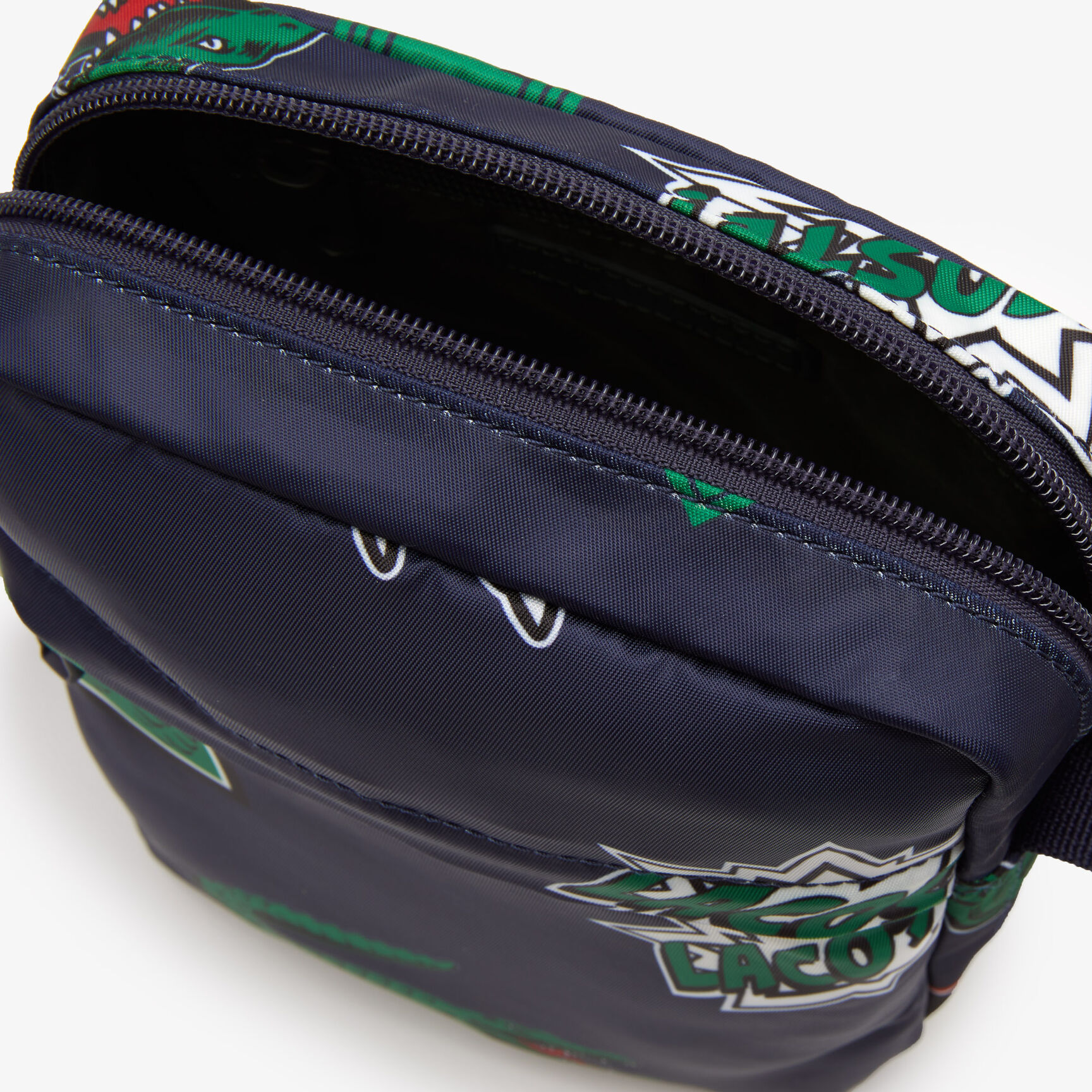 Men's Lacoste Holiday Comic Print Vertical Camera Bag Men's Lacoste Holiday Comic Print Vertical Camera Bag