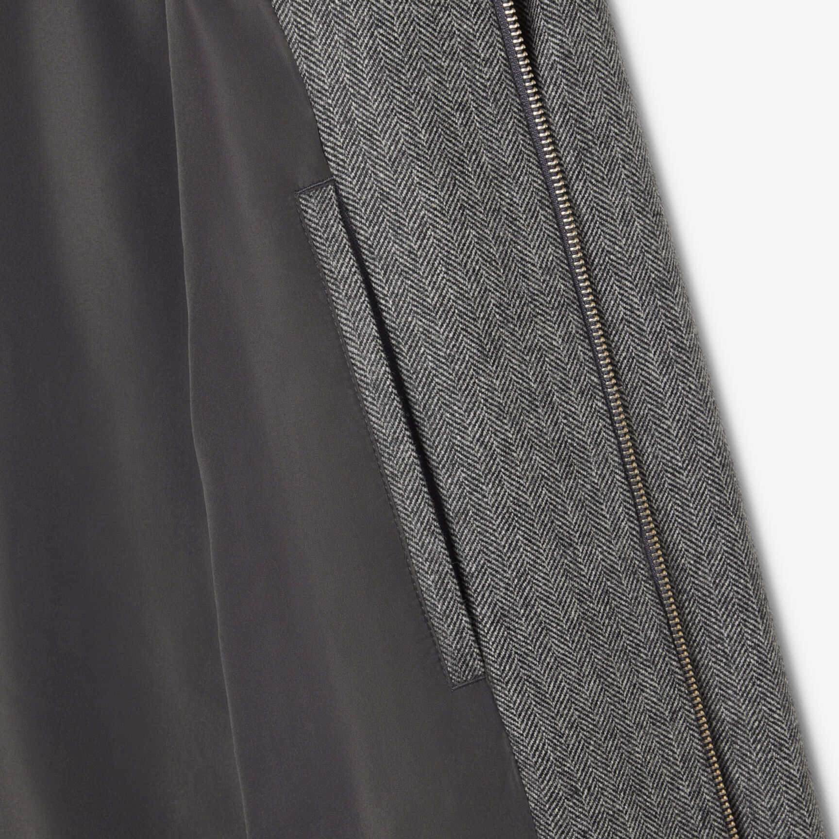 Wool Harrington Jacket - BH5526-00-UWC