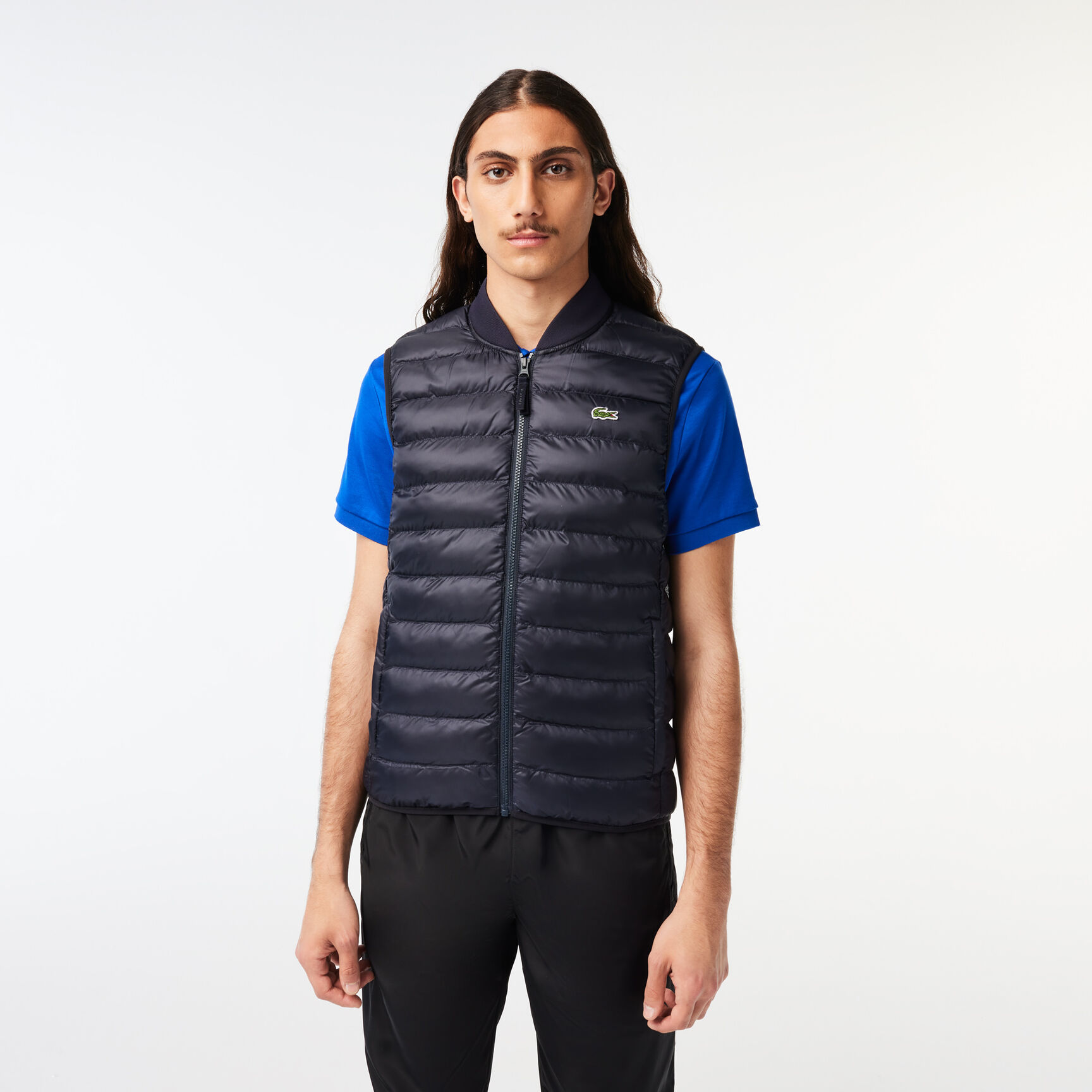 Men's Lacoste Padded Water-Repellent Vest Jacket Men's Lacoste Padded Water-Repellent Vest Jacket - BH0537-00-HDE