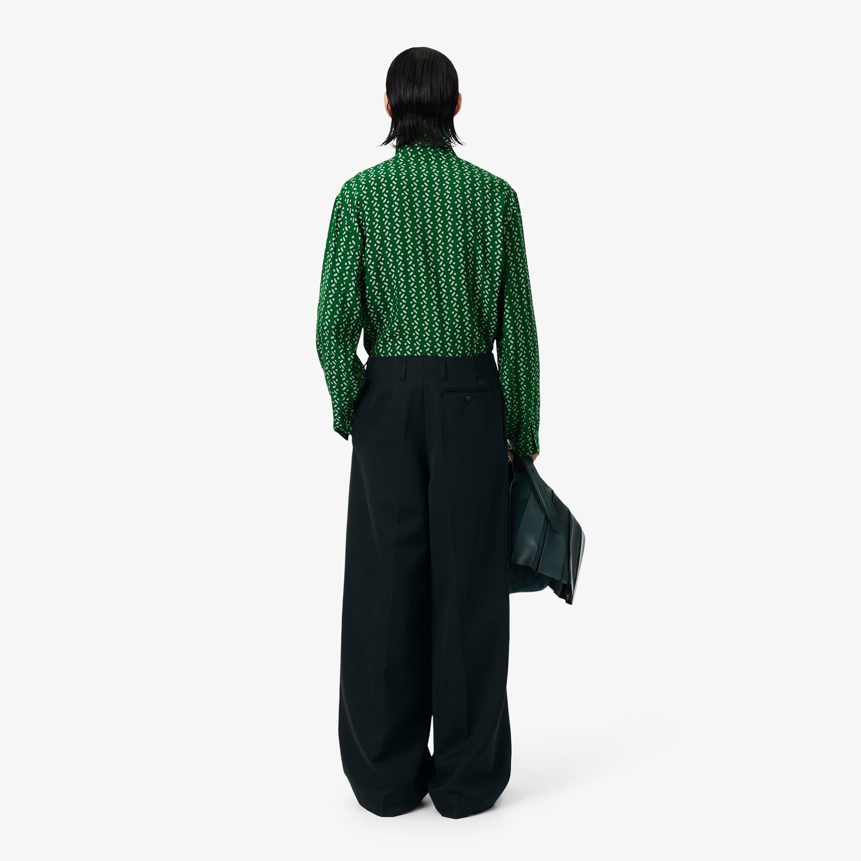 Runway Wide Fit Tailored Wool Pants - HH3751-00-GJP