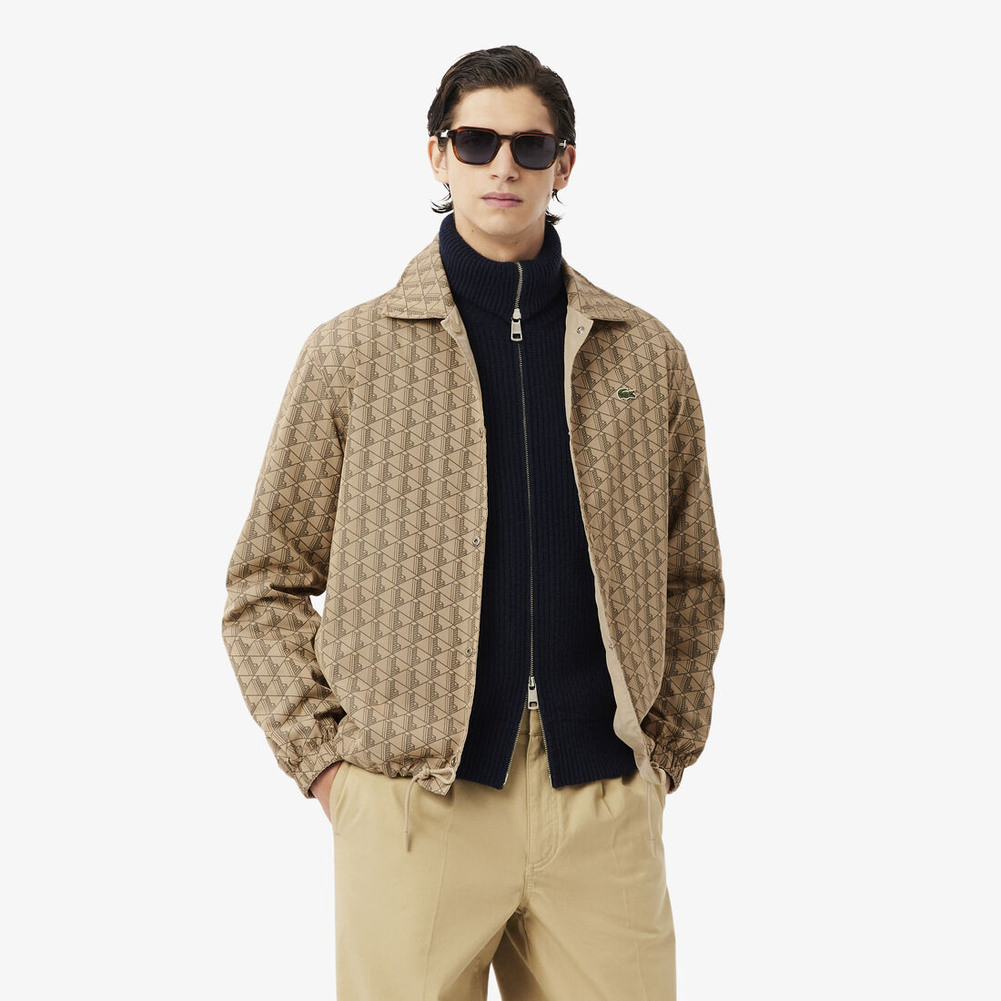 Reversible Bi Material Monogram Jacket - BH5163-00-IXQ