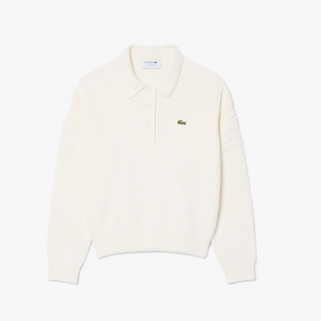French Made Polo Collar Sweater - AF8272-00-70V