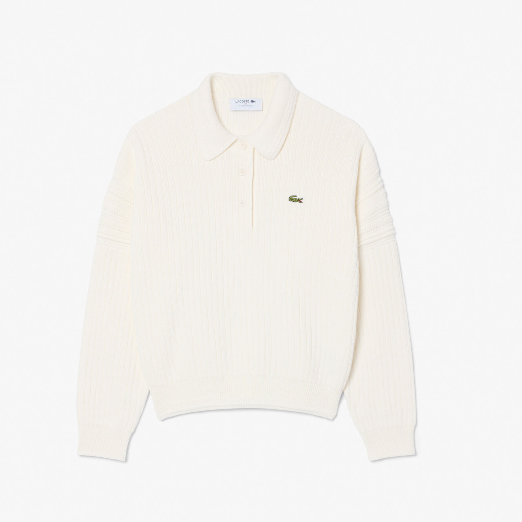 French Made Polo Collar Sweater - AF8272-00-70V