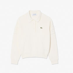 French Made Polo Collar Sweater