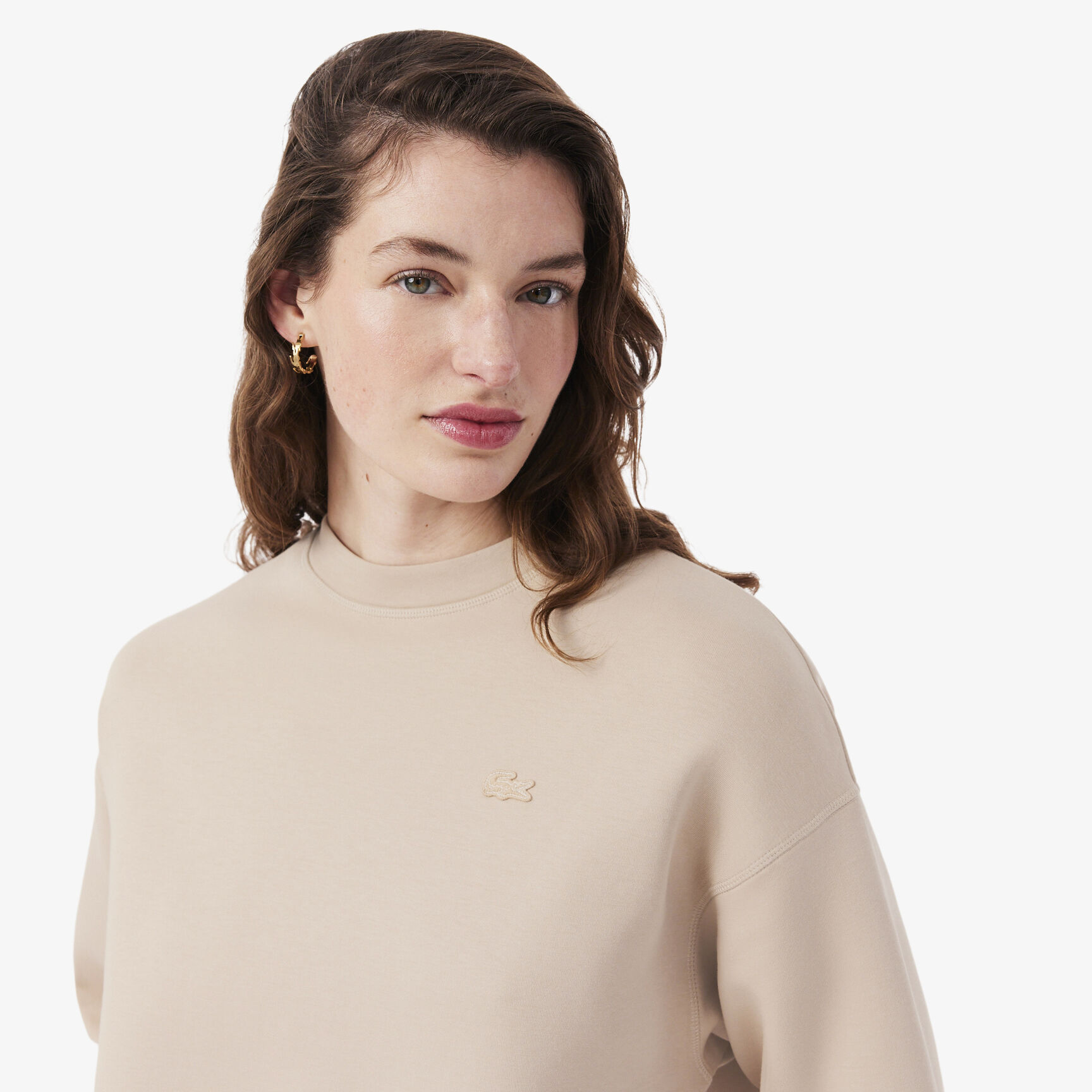 Oversized Double Face Jersey Sweatshirt - SF0046-00-X6F