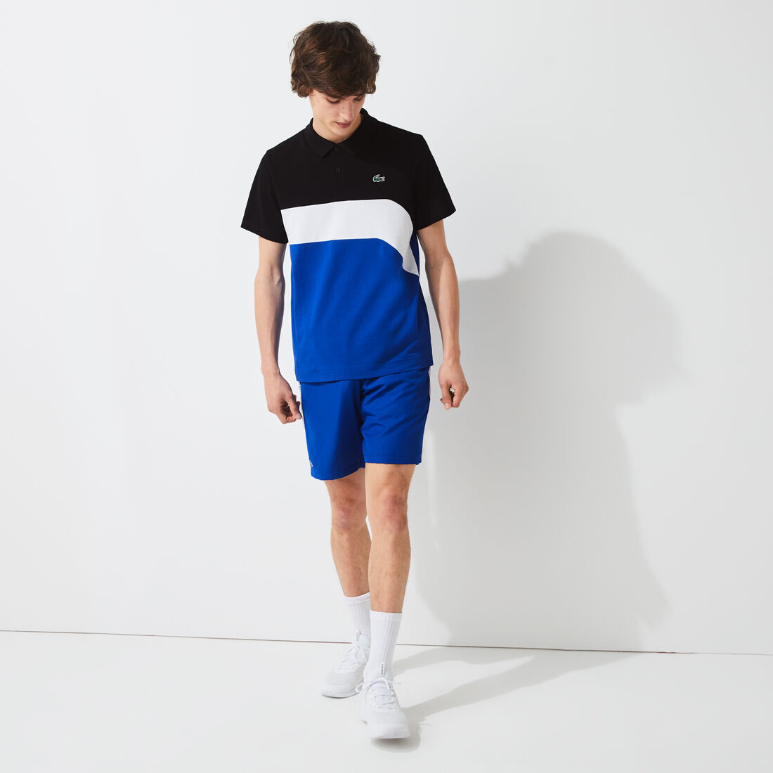 Men’s Lacoste SPORT Ultra-Light Colourblock Tennis Polo Shirt Men’s Lacoste SPORT Ultra-Light Colourblock Tennis Polo Shirt