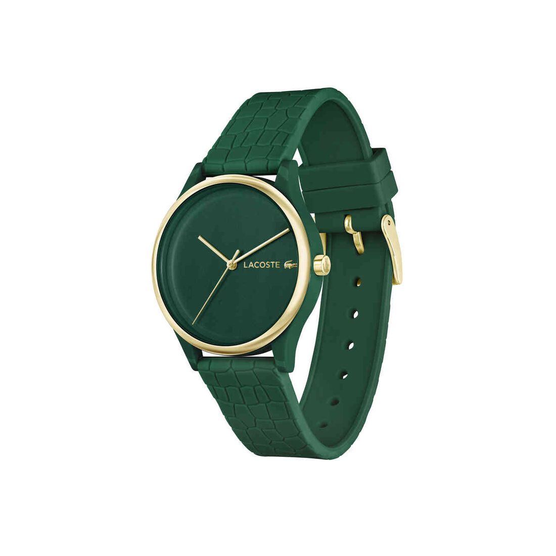 Women's Green Silicone Strap Watch Women Women Watch Quartz Watch - 2001247-GRN