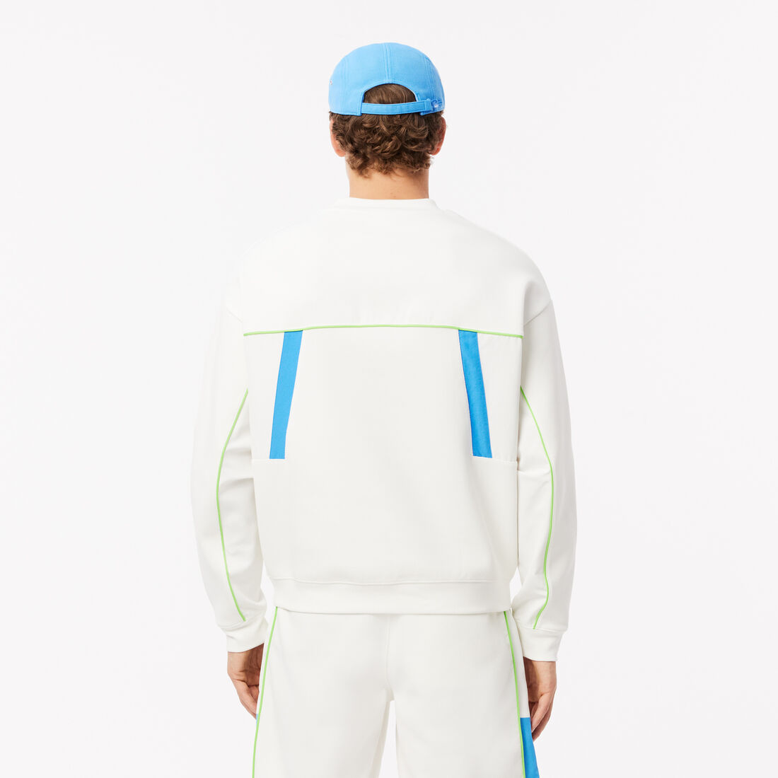 سترة بيكيه فضفاضة Loose Fit Pique Sweatshirt - SH3441-00-IBD