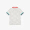 girls  lacoste polka dot print cotton piqu  polo