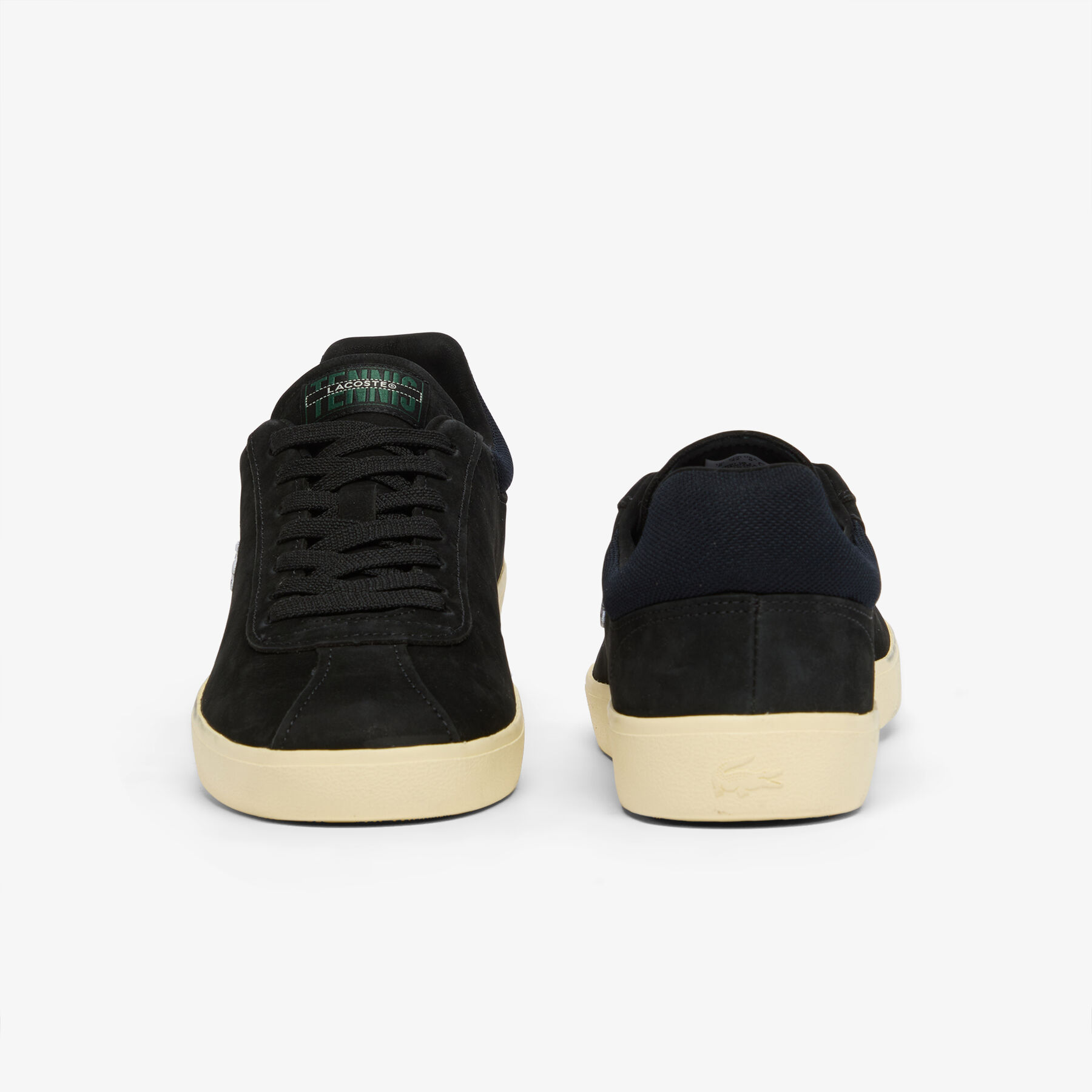 أحذية رياضية بيسشوت جلدية رجالية Men's Baseshot Leather Sneakers - 51SMA0073-3E6