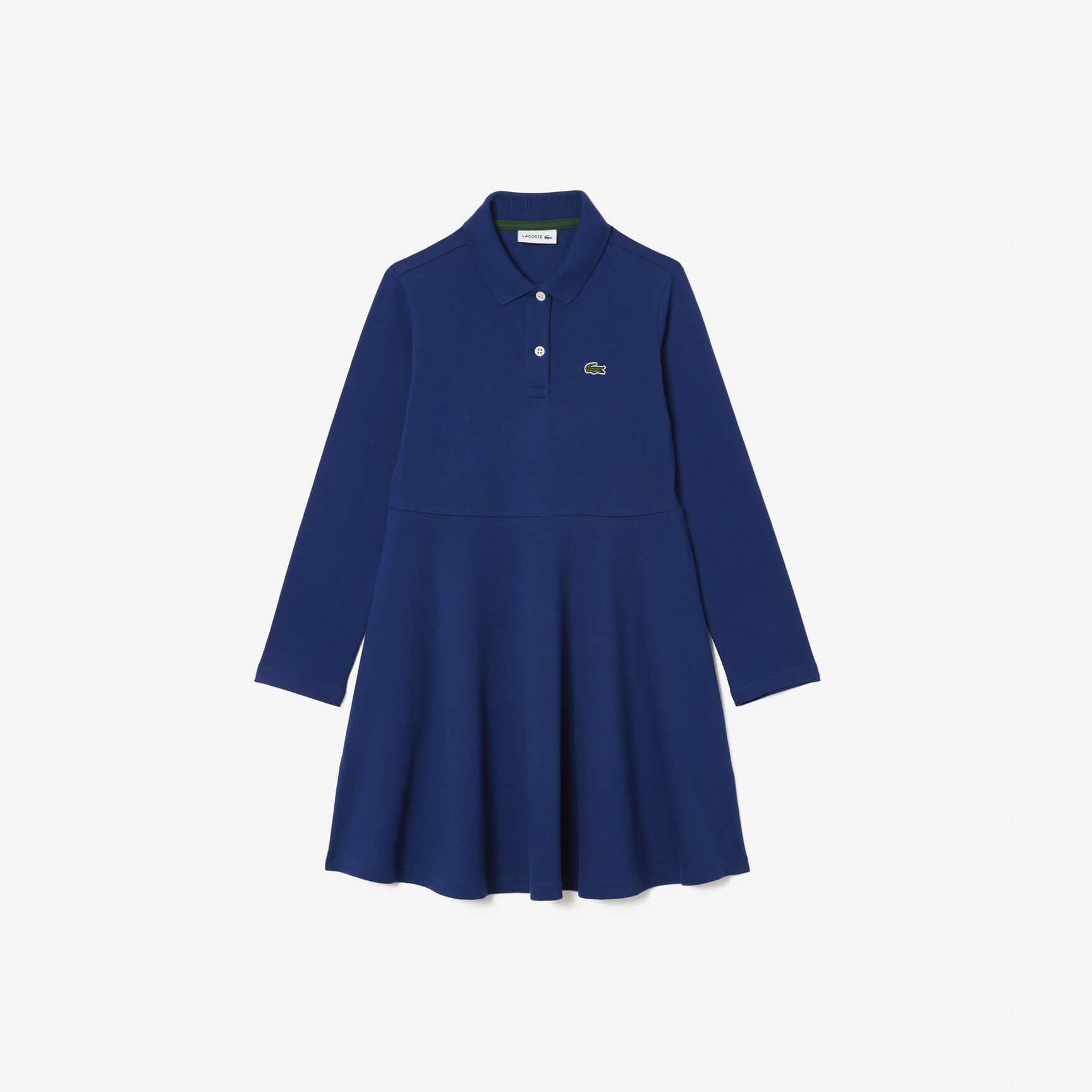 Girls' Lacoste Polo Collar Pique Dress Girls' Lacoste Polo Collar Piqu� Dress - EJ9751-00-F9F